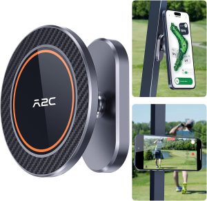 A2C Alloy Magnetic Golf Cart Phone Holder Compatible with MagSafe iPhone